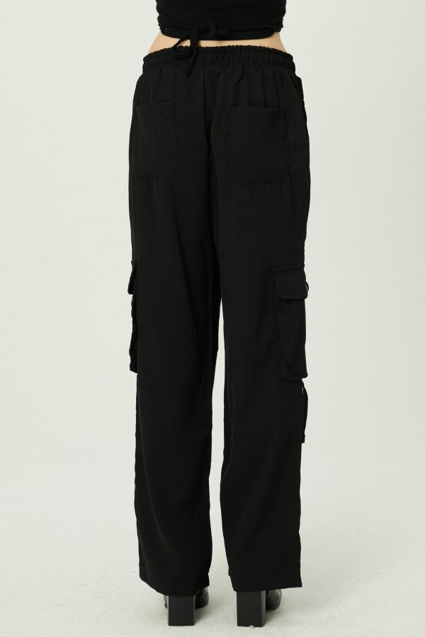 Drawstring Utility Cargo Pants