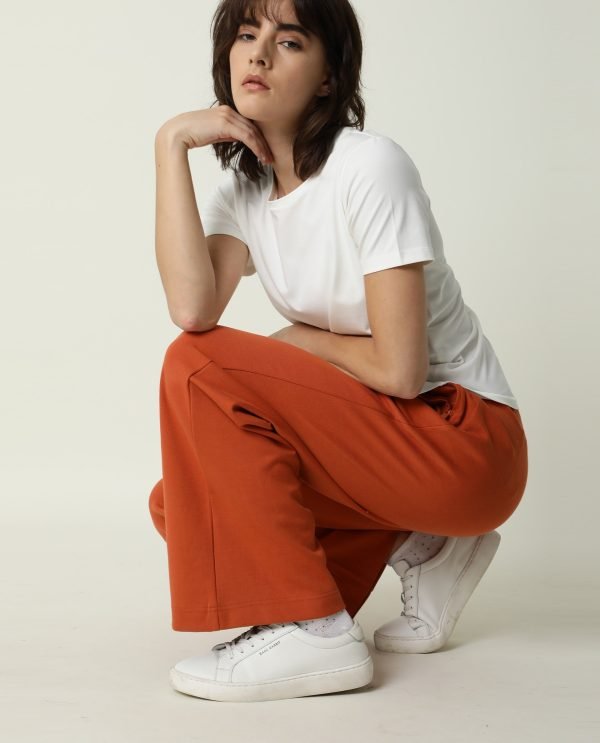 Mid Rise Ankle Length Track Pants