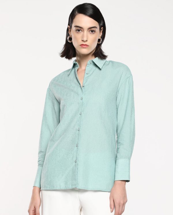 Green Plain Shirt