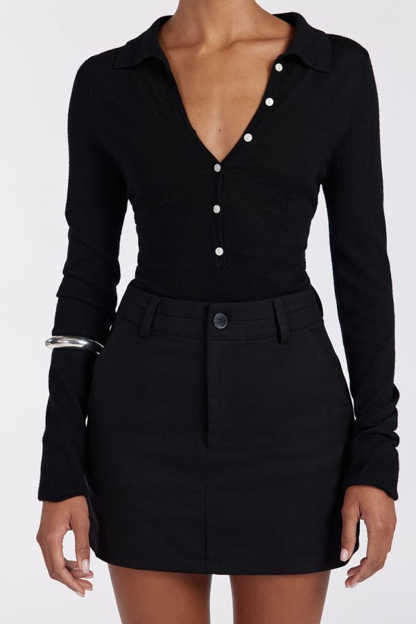 Black Skort