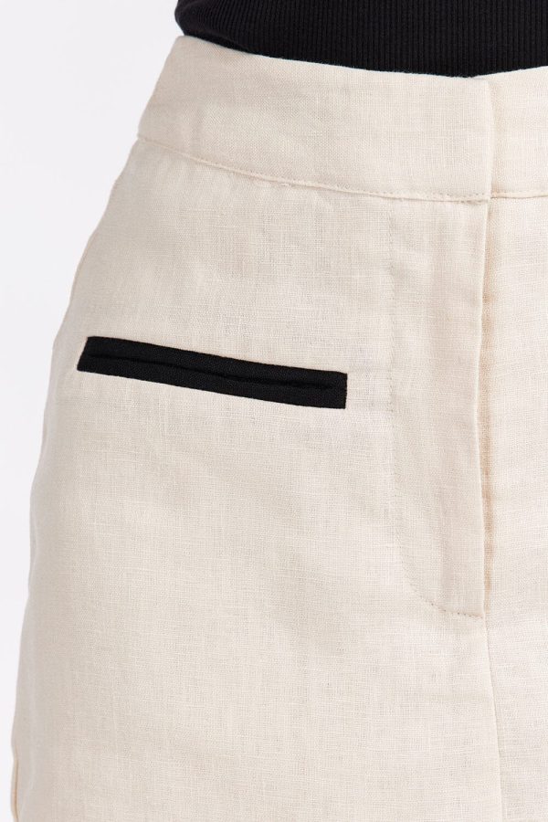 Linen Skort