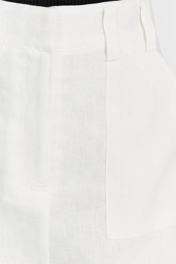 Off-White Linen Skort