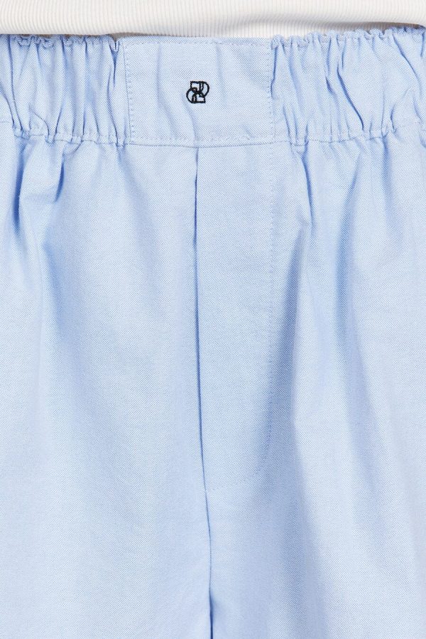 Blue Cotton Short