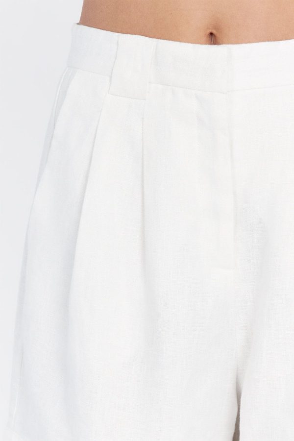 White Linen Short