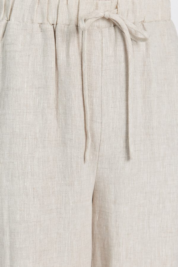 Linen Waist Pants