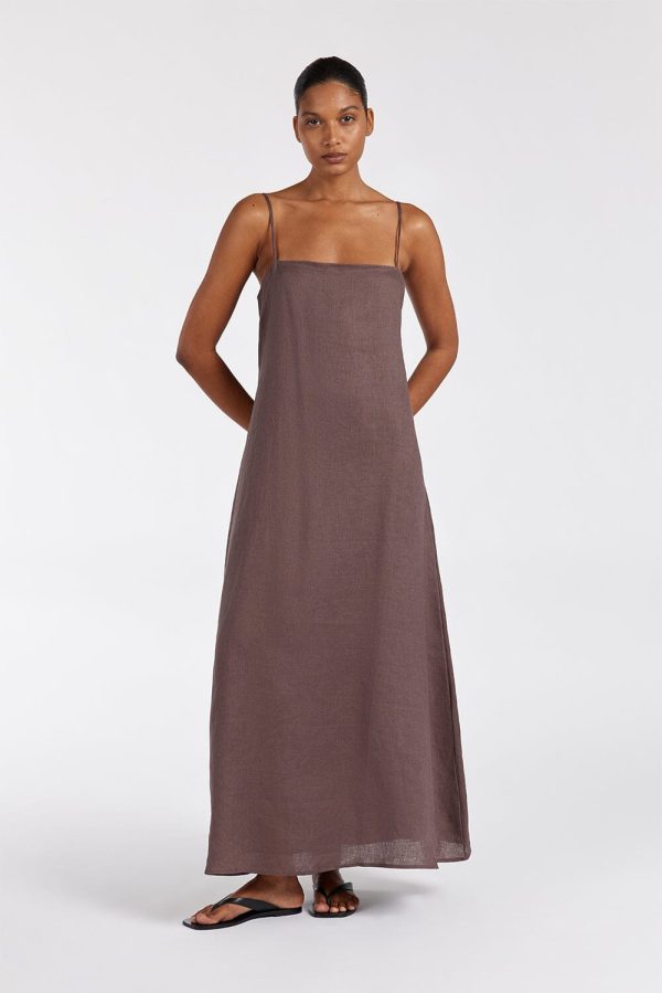 Linen Maxi Dress