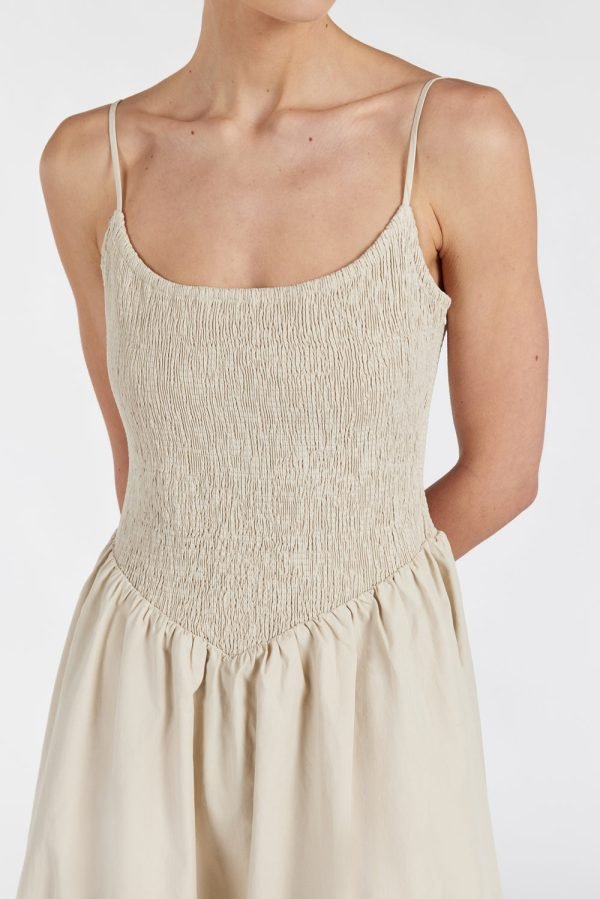 Cotton Midi Dress