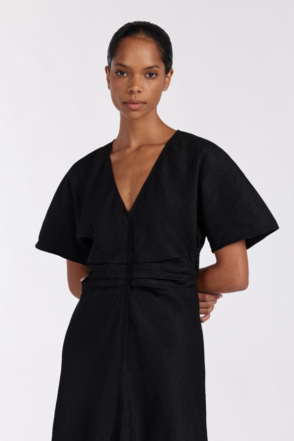 Black Midi Dress