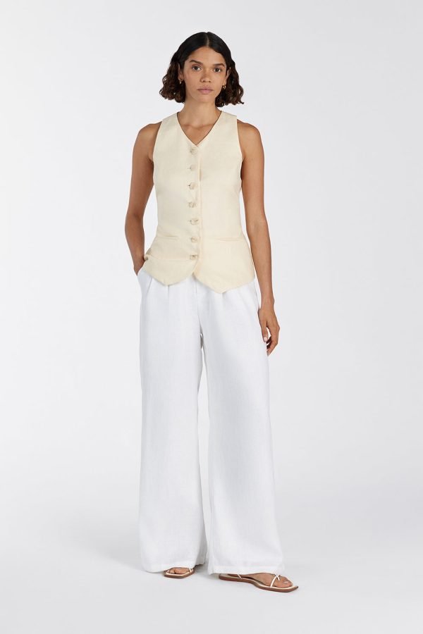 Linen Vest