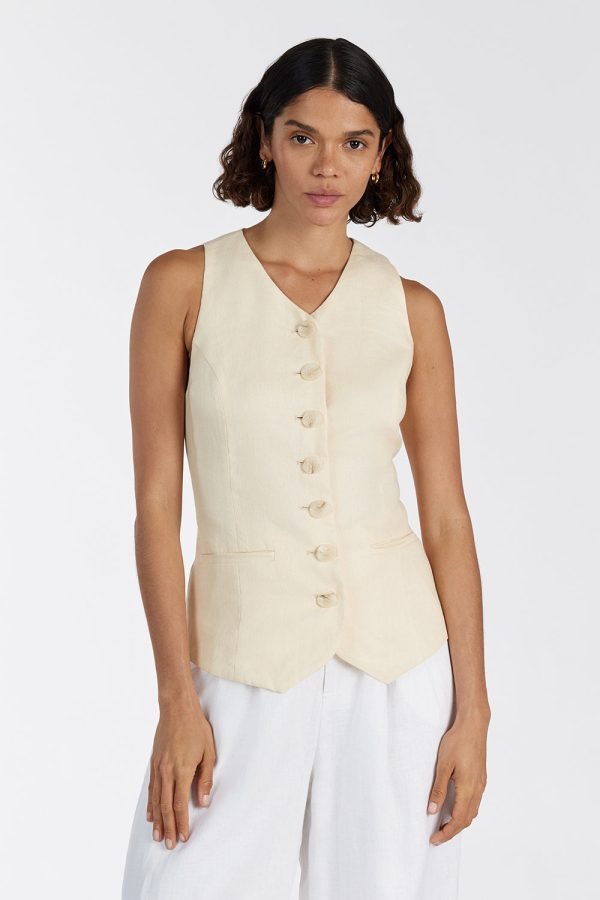 Linen Vest