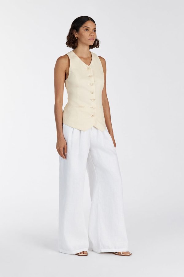 Linen Vest
