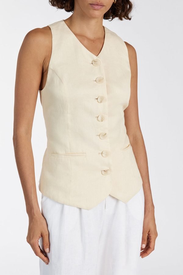 Linen Vest