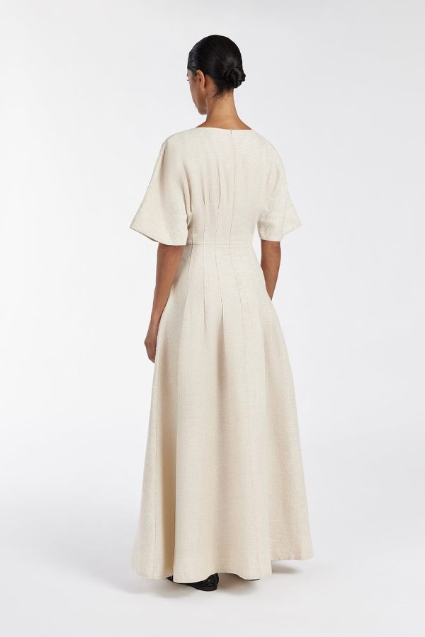 Boatneck Midi Dress