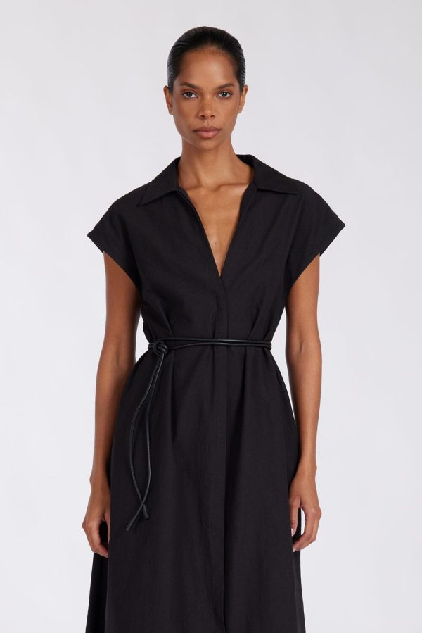 Black Shirt Dress