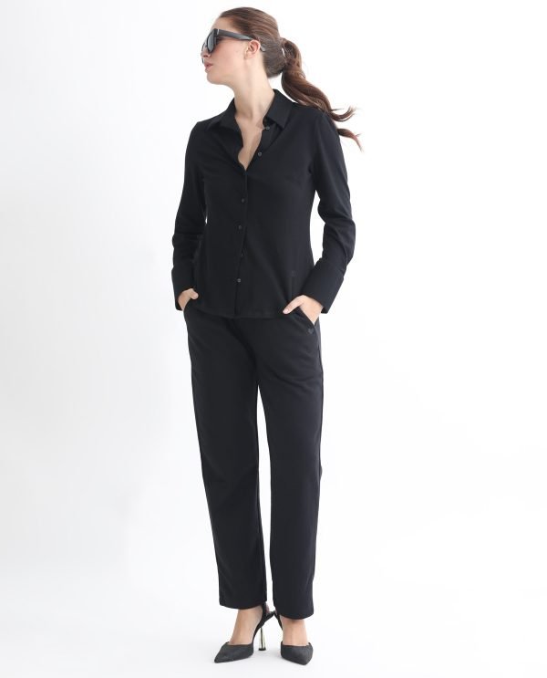 Mid Rise Ankle Length Track Pants