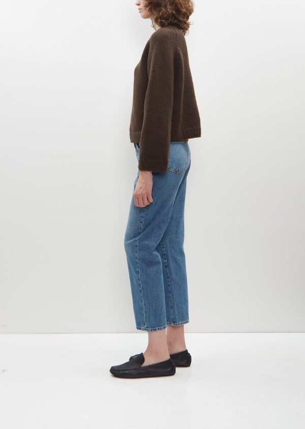 Hermione Cashmere Sweater — Chocolate