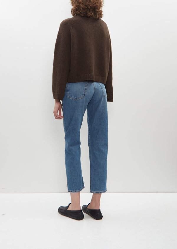 Hermione Cashmere Sweater — Chocolate