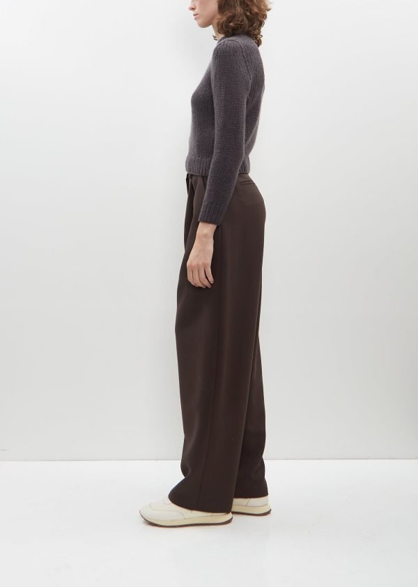 Zaza Cashmere Sweater — Dark Taupe