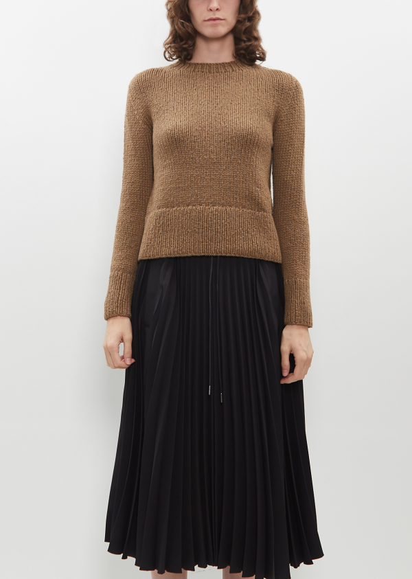 Fabienne Cashmere Sweater — Bronze