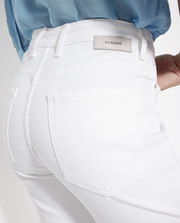 Pale Cotton Soft Jeans