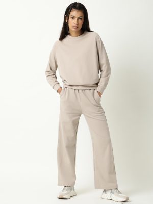 Mid Rise Ankle Length Track Pants