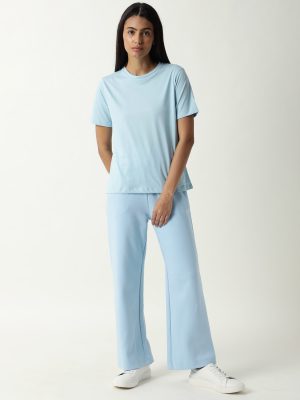 Mid Rise Ankle Length Track Pants