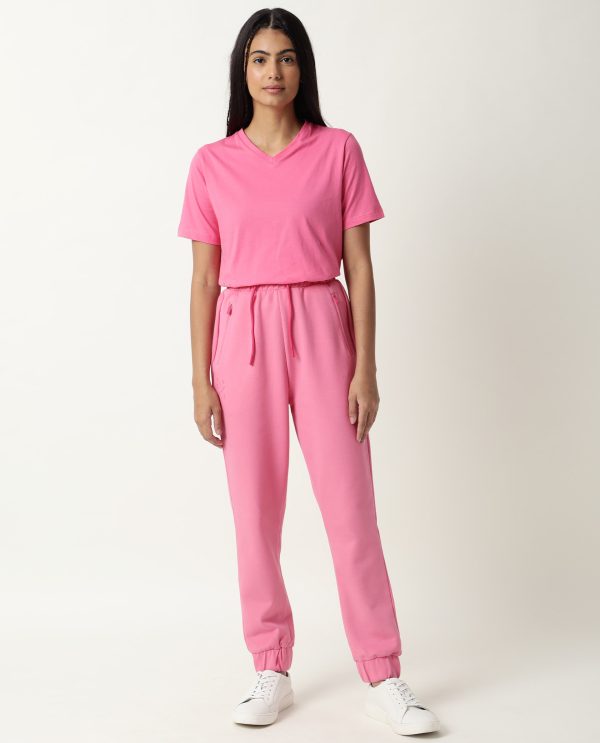 Mid Rise Ankle Length Track Pants