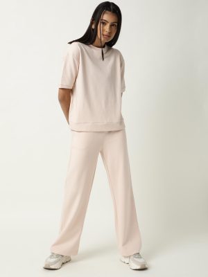 Mid Rise Ankle Length Track Pants