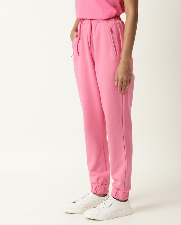 Mid Rise Ankle Length Track Pants