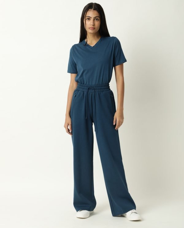 Mid Rise Ankle Length Track Pants