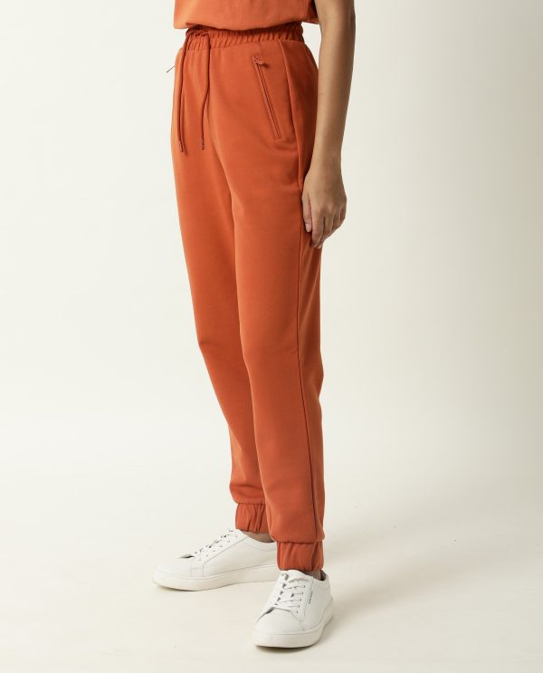 Mid Rise Ankle Length Track Pants