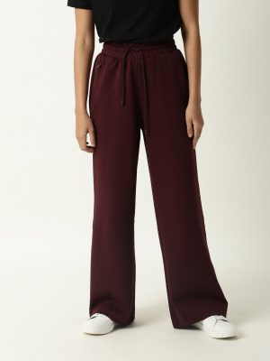 Mid Rise Ankle Length Track Pants