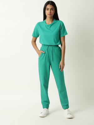 Mid Rise Ankle Length Track Pants