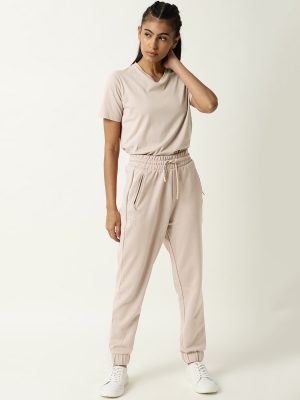 Mid Rise Ankle Length Track Pants