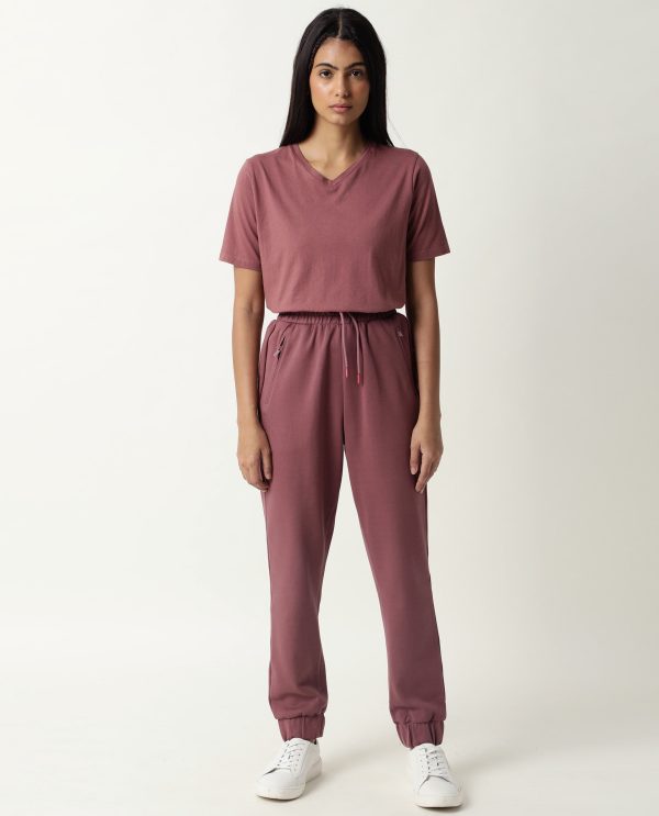 Mid Rise Ankle Length Track Pants