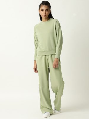 Mid Rise Ankle Length Track Pants