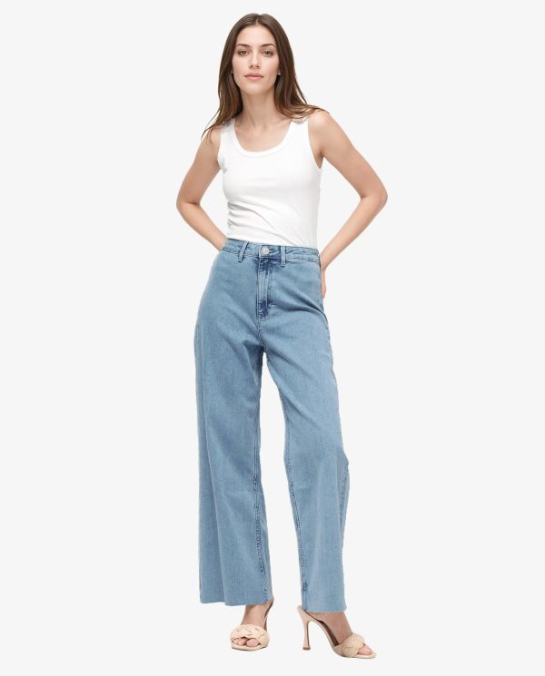 Light Blue Cotton Jeans