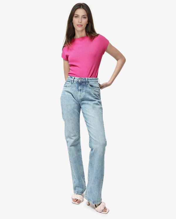 Blue Cotton Soft Jeans