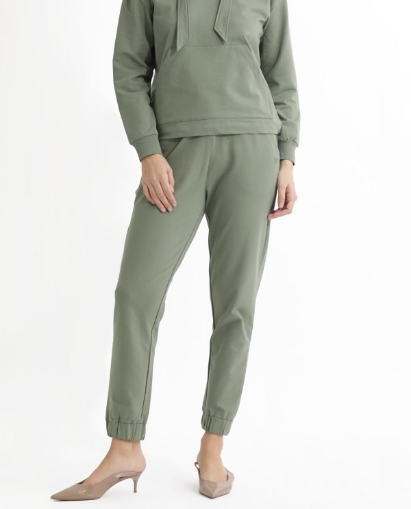 Mid Rise Ankle Length Track Pants