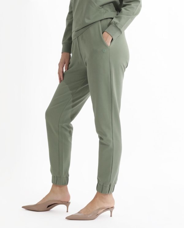 Mid Rise Ankle Length Track Pants