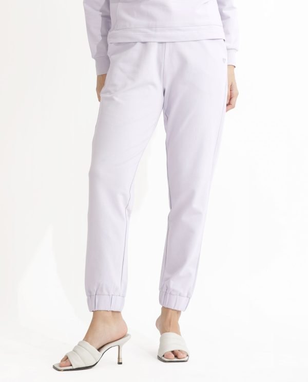 Regular Fit Plain Ankle Length Track Pants