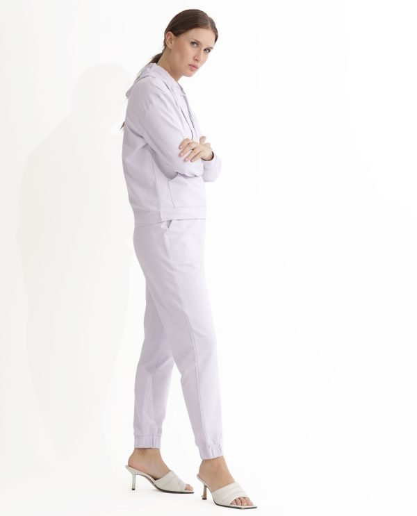 Regular Fit Plain Ankle Length Track Pants