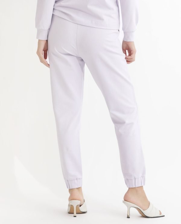 Regular Fit Plain Ankle Length Track Pants