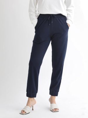 Mid Rise Ankle Length Track Pants