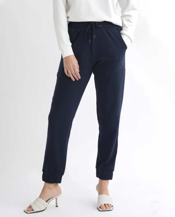 Mid Rise Ankle Length Track Pants