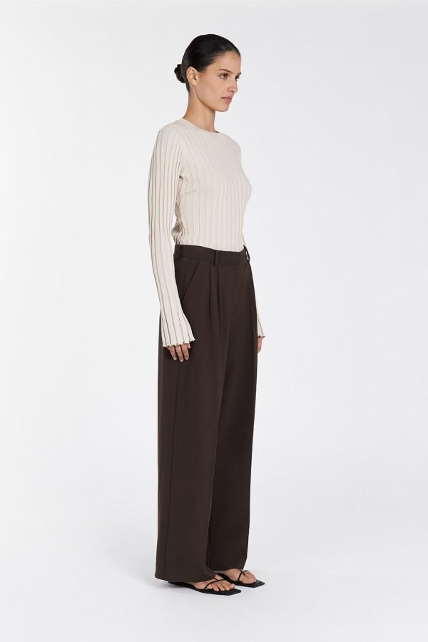 Long-Sleeve Knit Top