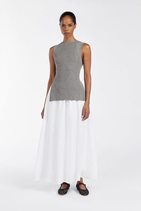 Longline Knit Top