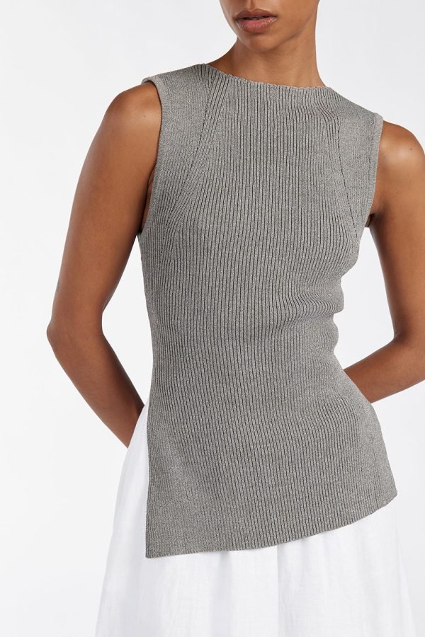 Longline Knit Top