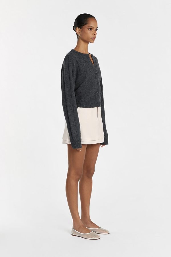 Knit Cardigan Black