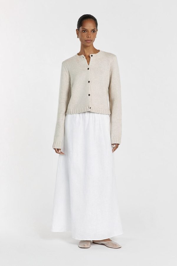 Knit Cardigan Fog